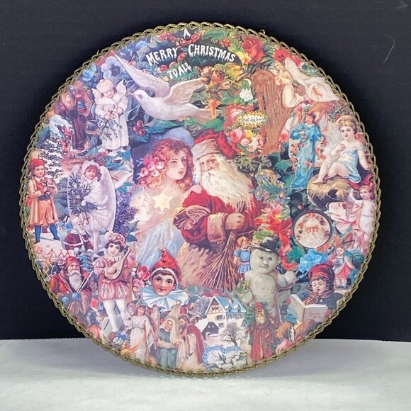 Vintage Victorian Flue Covers Gallery Graphics Christmas Wall Décor - Picture 1 of 10